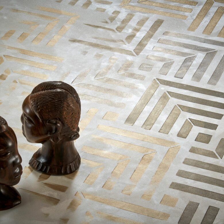 Proiect Rezidential Galati 2021 – Vopsea decorativa de interior CALCECRUDA Athena Tile, stil Africa